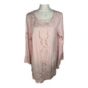 Kori America Lace Tunic Dress Sz M‎